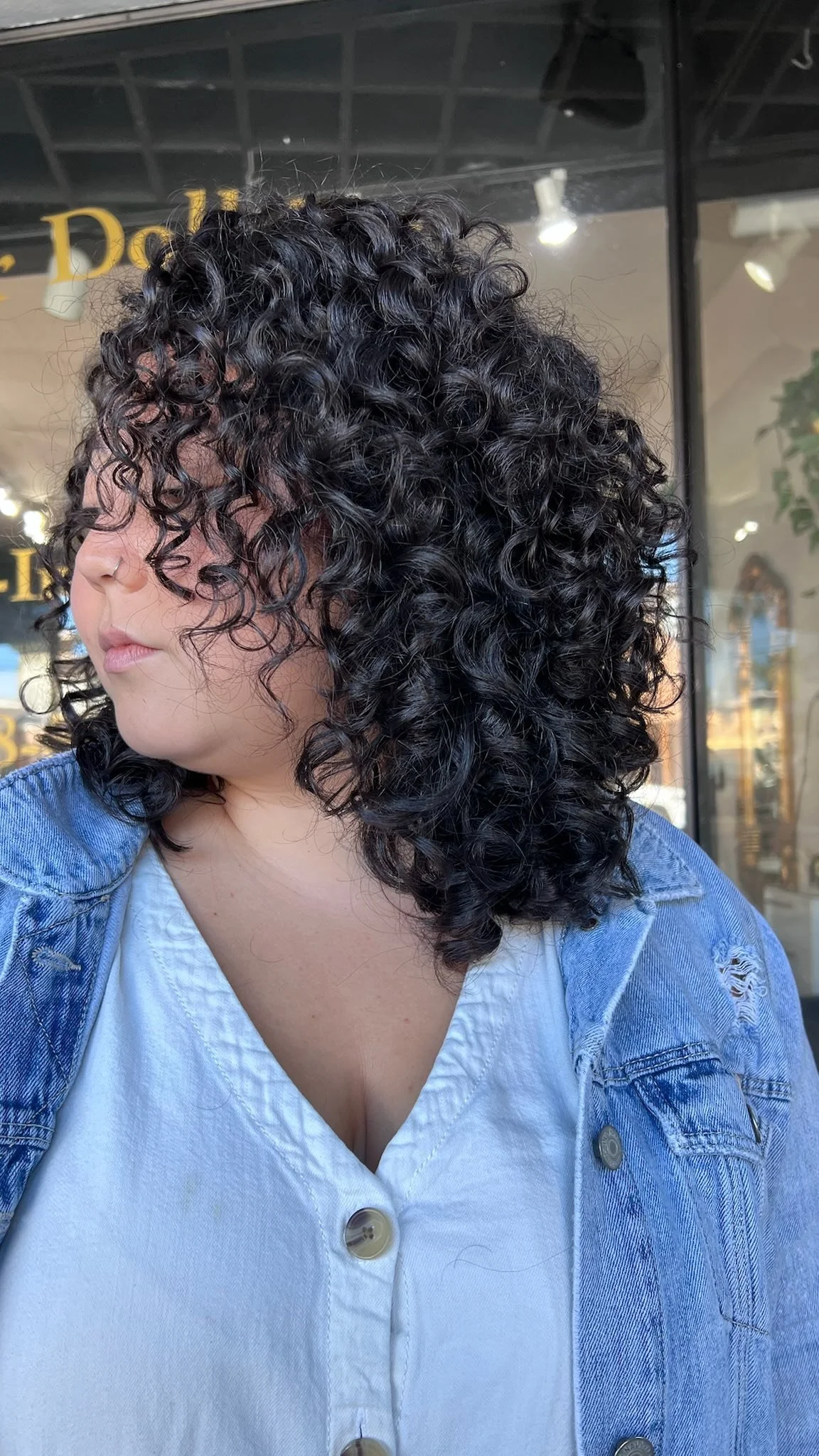 A PaperDoll client's beautifully defined curls
